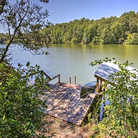 Lakefront Mountain Rest Cottage With Gas Fireplace! Walhalla Kültér fotó