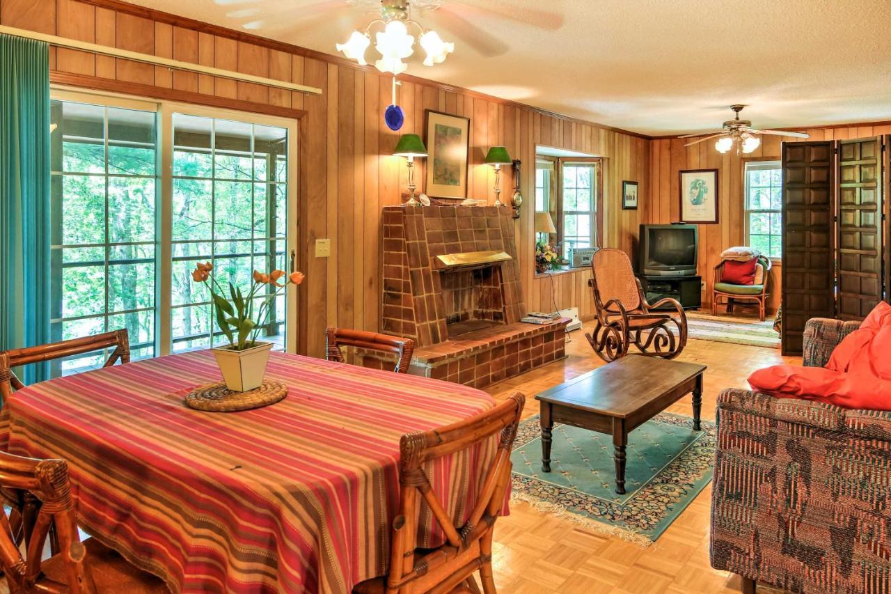 Lakefront Mountain Rest Cottage With Gas Fireplace! Walhalla Kültér fotó