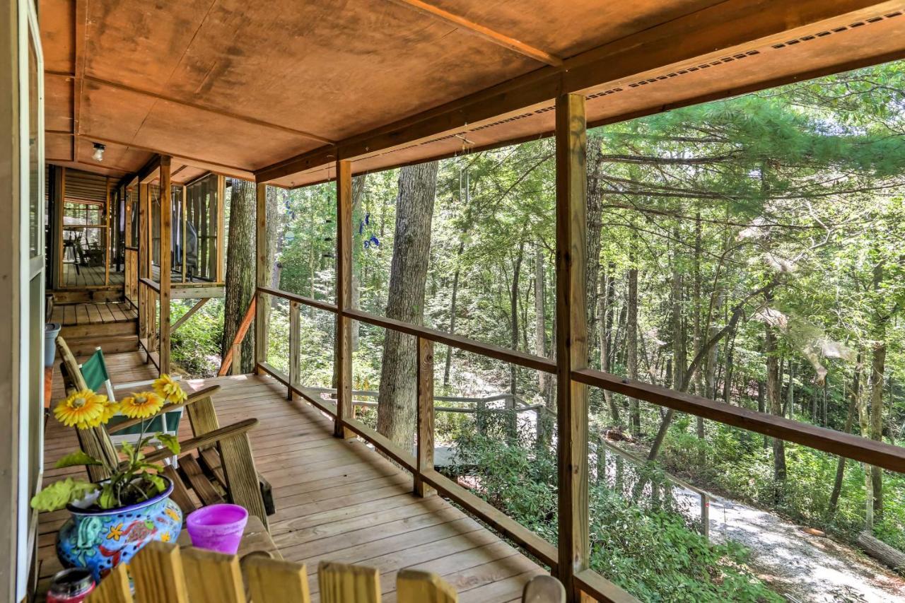 Lakefront Mountain Rest Cottage With Gas Fireplace! Walhalla Kültér fotó