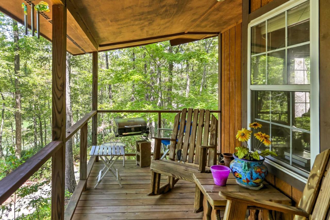 Lakefront Mountain Rest Cottage With Gas Fireplace! Walhalla Kültér fotó