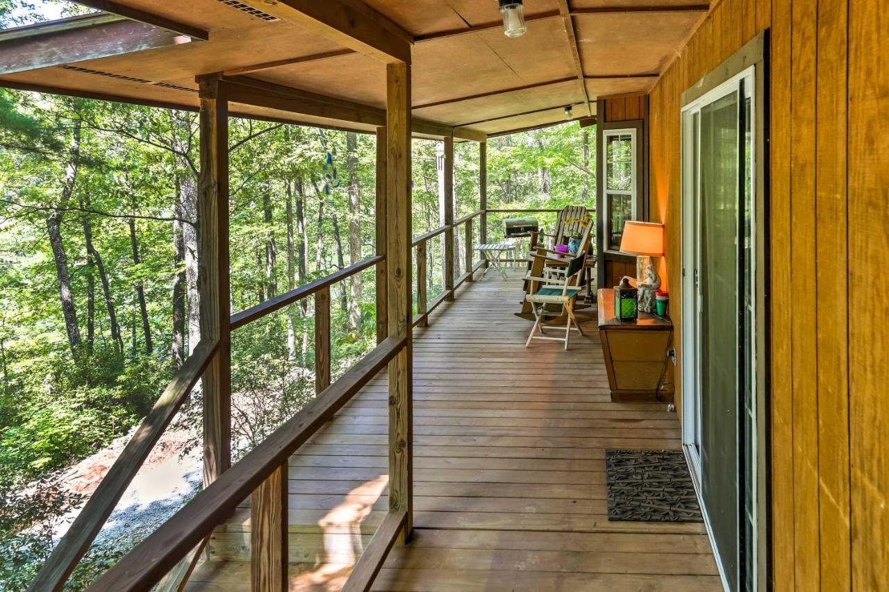 Lakefront Mountain Rest Cottage With Gas Fireplace! Walhalla Kültér fotó