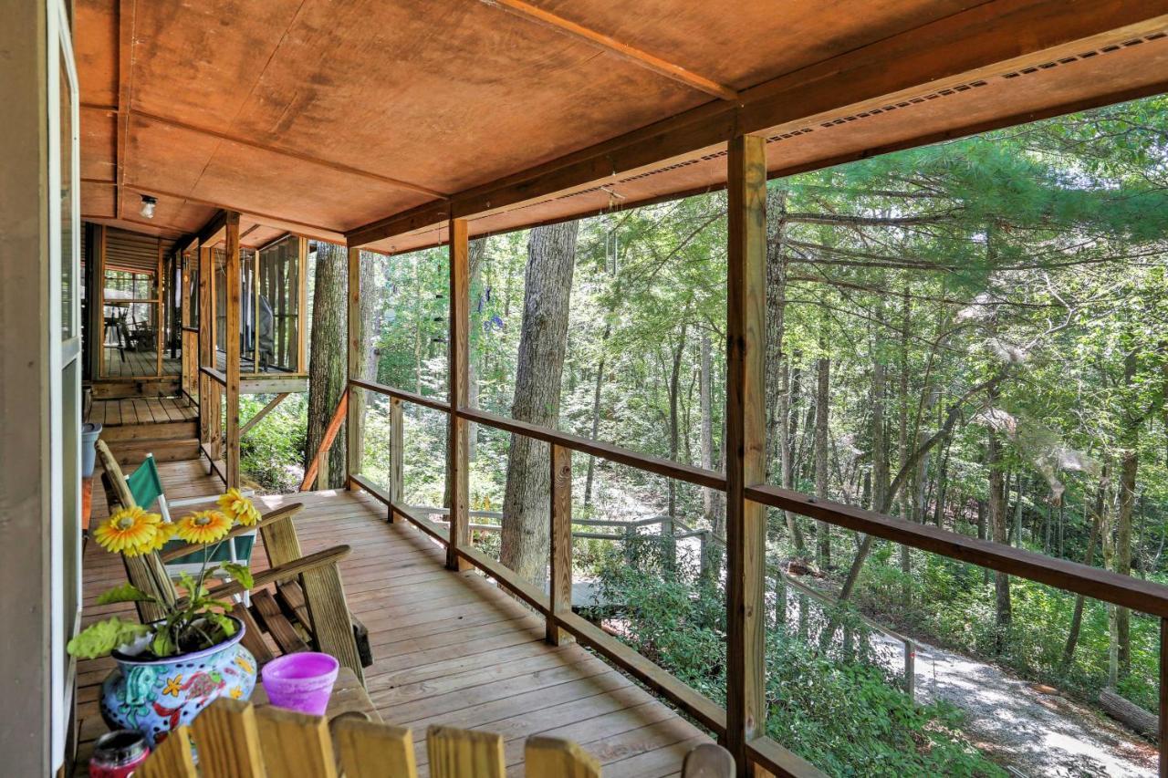 Lakefront Mountain Rest Cottage With Gas Fireplace! Walhalla Kültér fotó