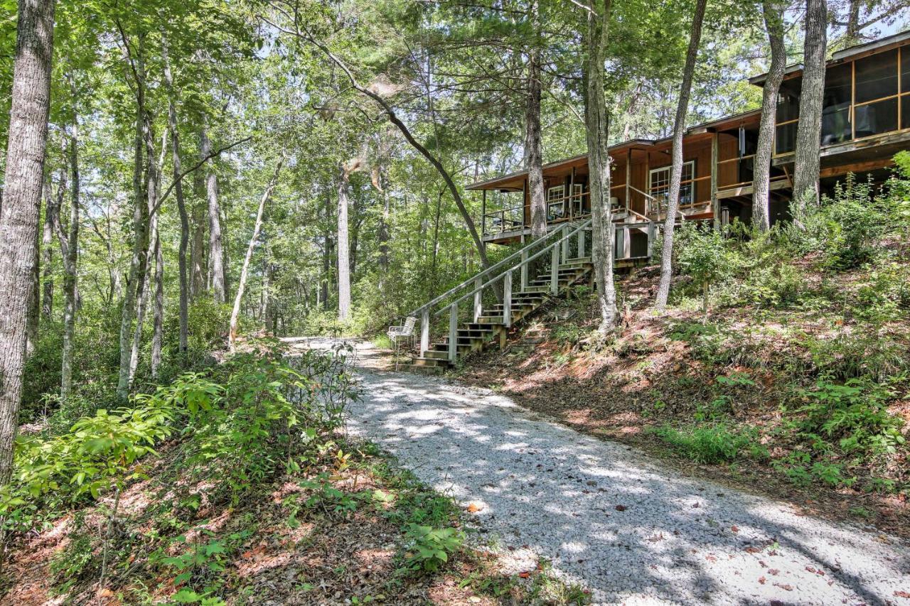 Lakefront Mountain Rest Cottage With Gas Fireplace! Walhalla Kültér fotó